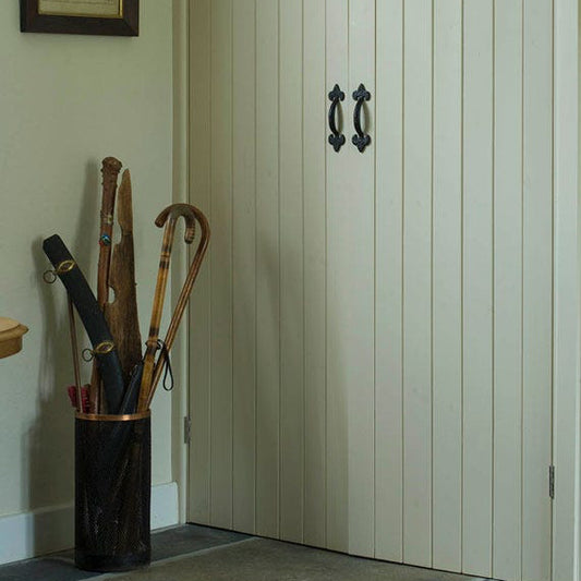 Intérieur peint Farrow & Ball Off-White, neutre classique et vert