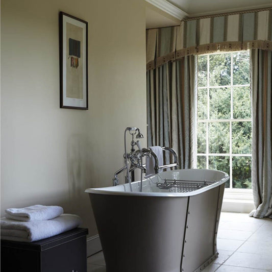 Intérieur peint Farrow & Ball String, crème naturel et doux