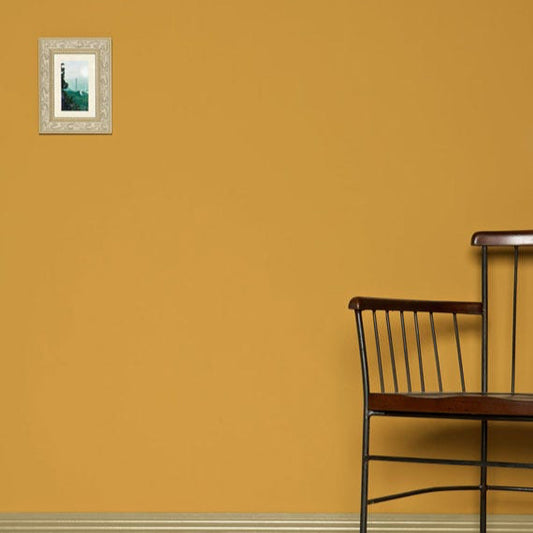 Intérieur peint Farrow & Ball Sudbury Yellow, jaune doux et lumineux