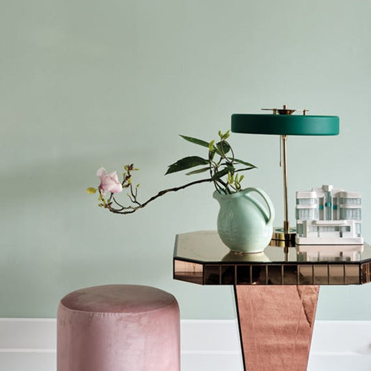 Pot de peinture Farrow & Ball Palm, vert unique sans nuances froides