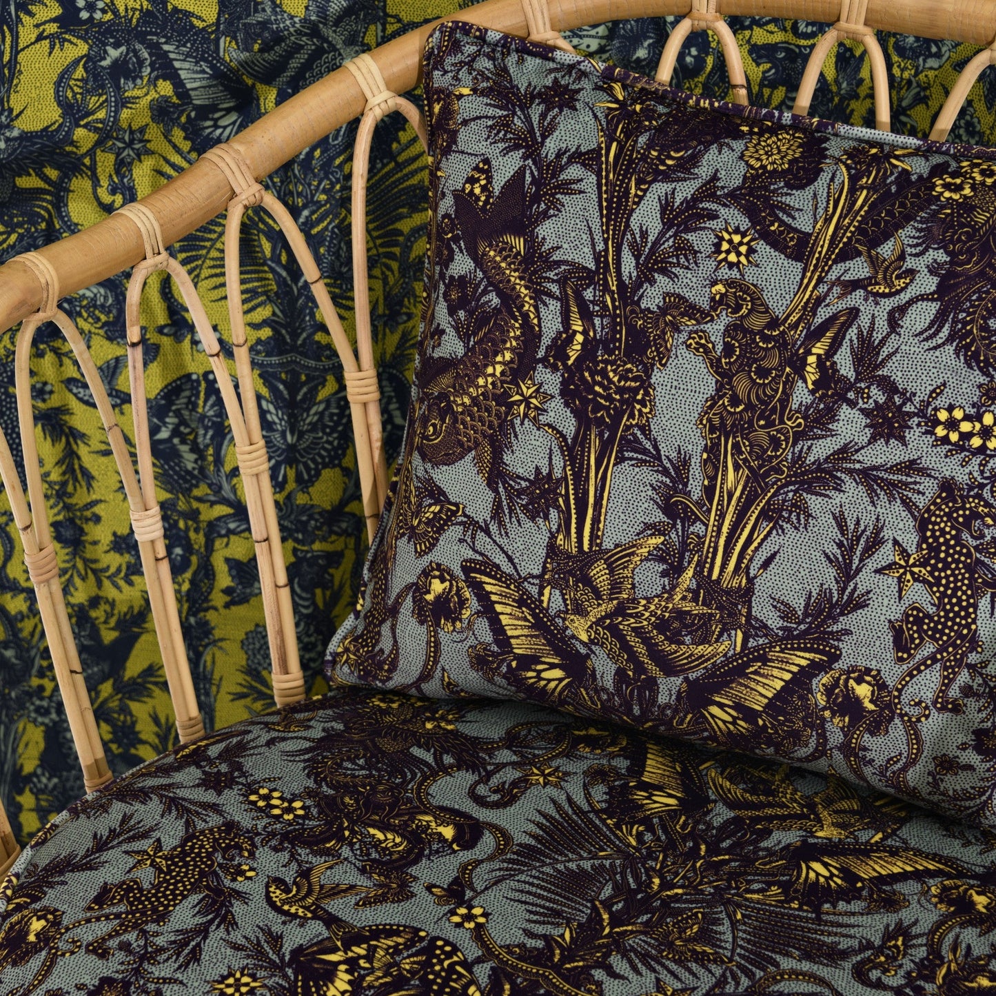 Tissu Jean Paul Gaultier Javanaise