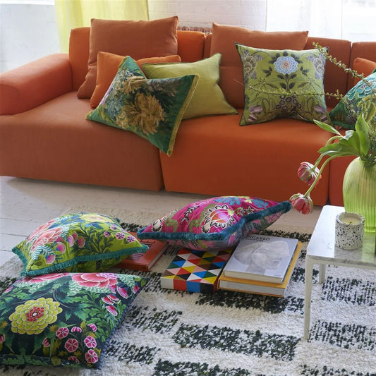 Coussin brocart Designers Guild – coussin décoratif haut de gamme