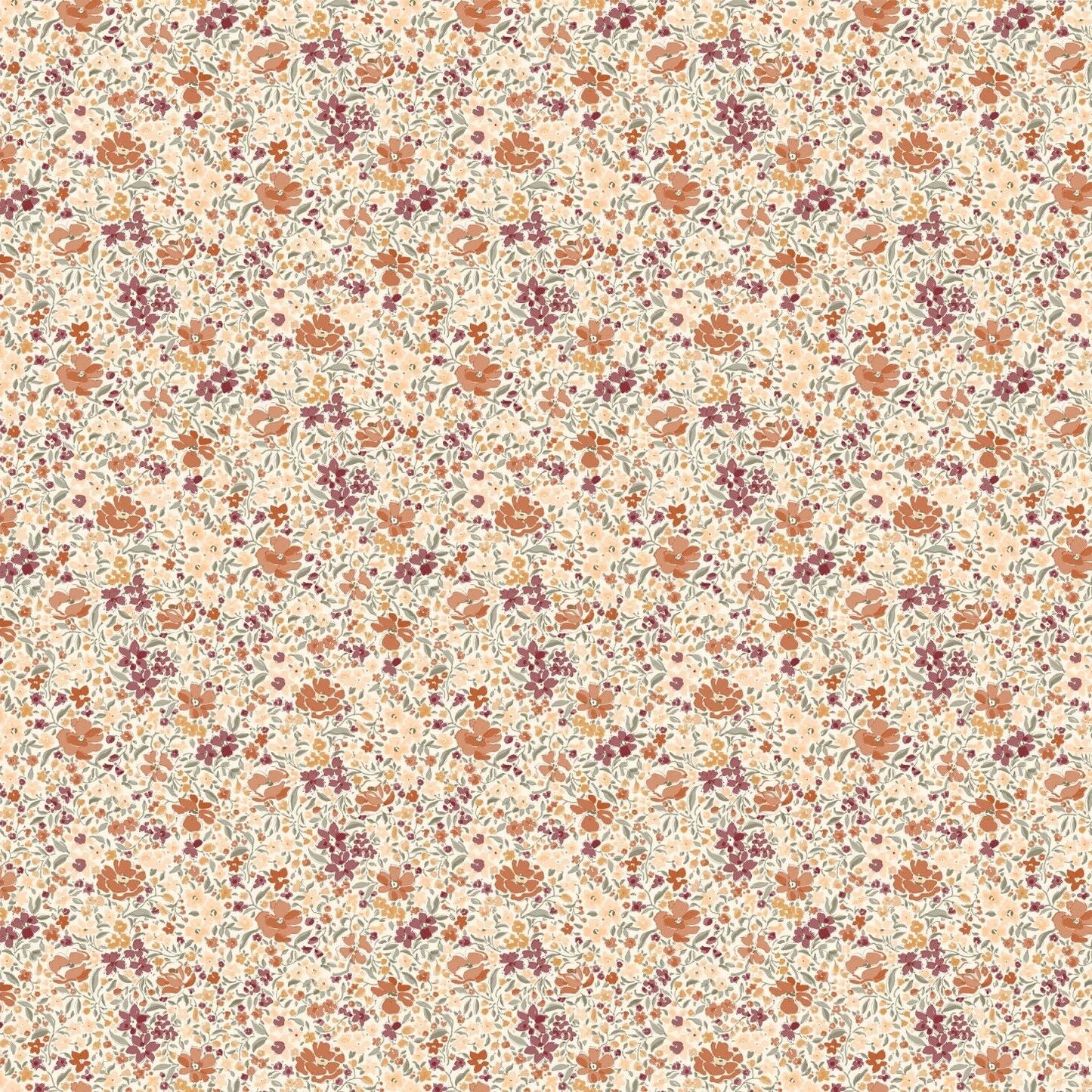 Papier peint Quenin Fleurettes
