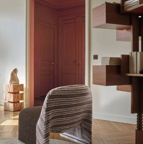 Abruzzes – texture fantaisie bouclette et élasthanne pour sièges et coussins