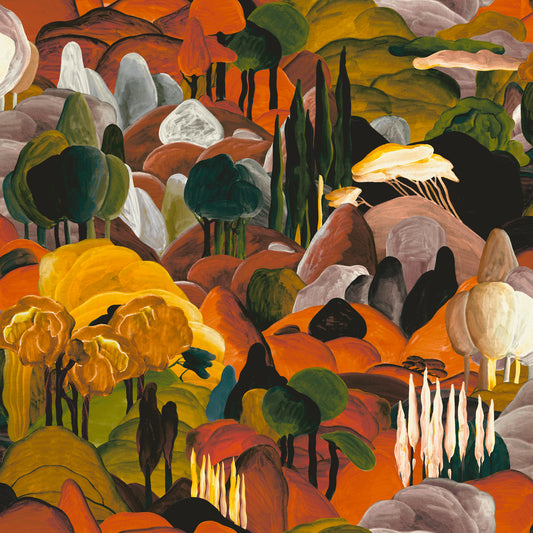 All’Ombra Dei Cipressi Arte | Revêtement mural