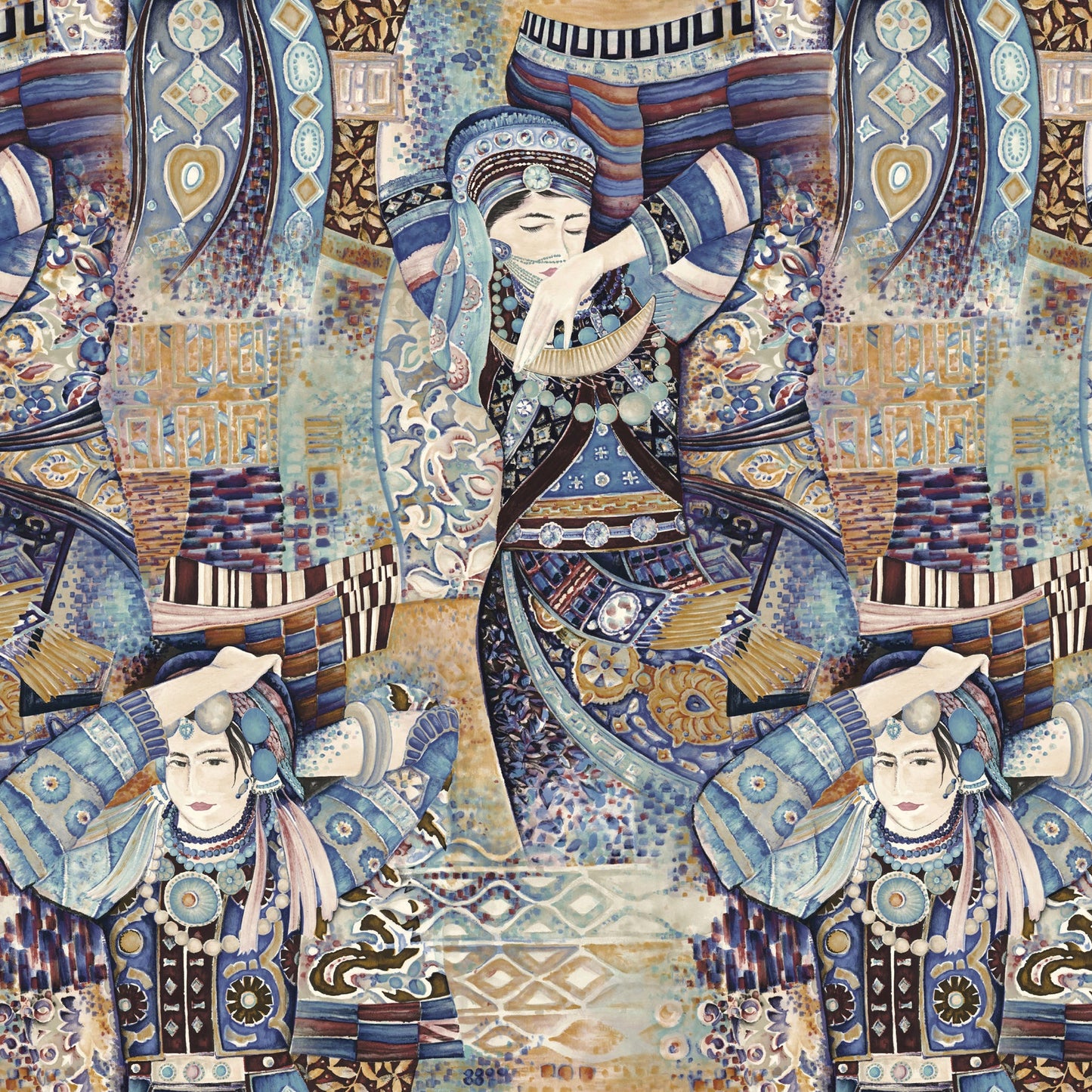 Odisha Dance Arte | Revêtement mural