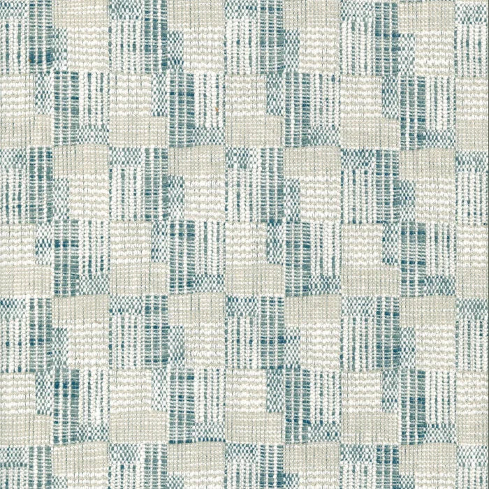 Cinq coloris disponibles pour le tissu Dena – motif damier lin/coton