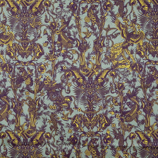 Déclinaisons de coloris bicolores pour le tissu Javanaise Jean Paul Gaultier