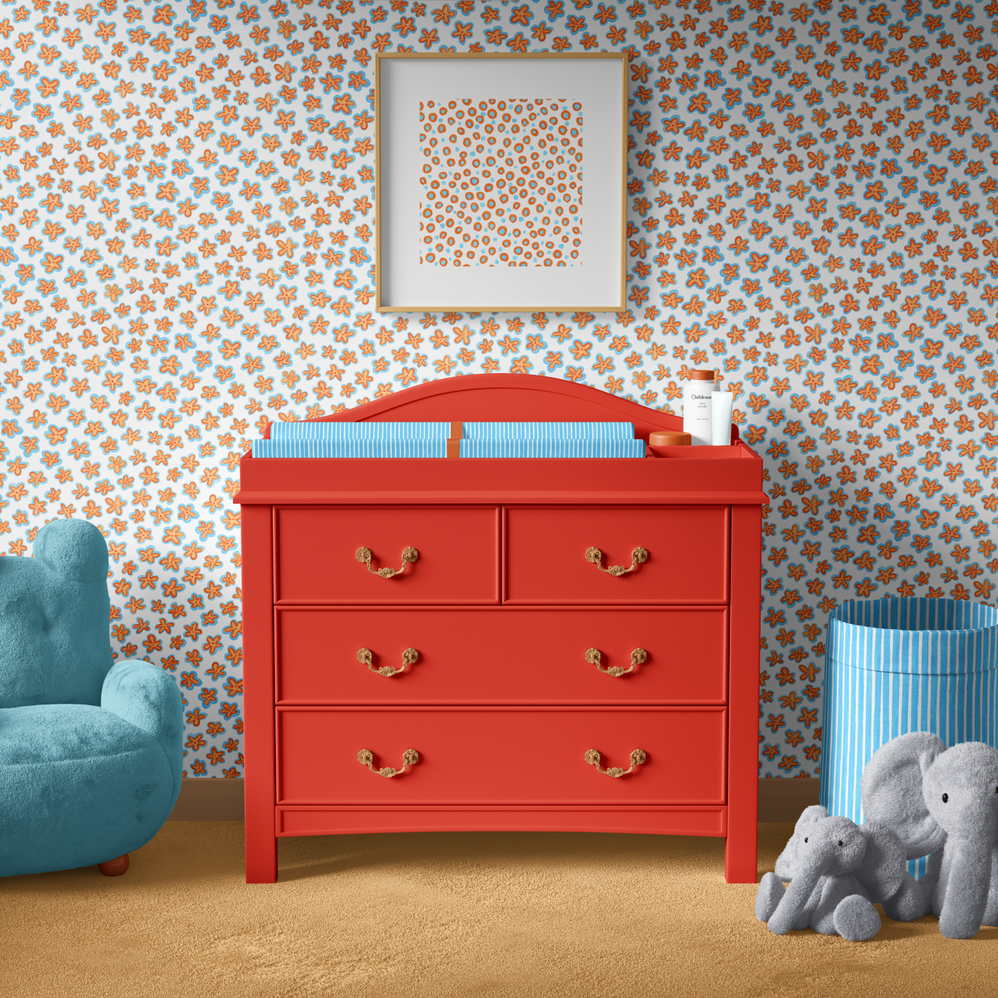 Papier peint Atelier Saint Val Baby pop