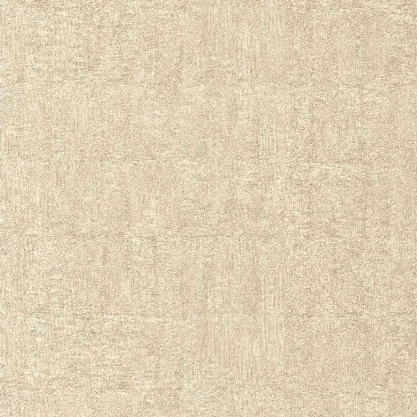 Papier peint Bizen Casamance, effet céramique brute et naturelle, beige