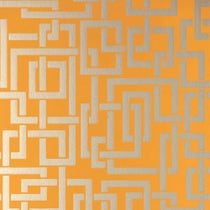 Papier peint Enigma de Farrow & Ball avec motif géométrique imbriqué