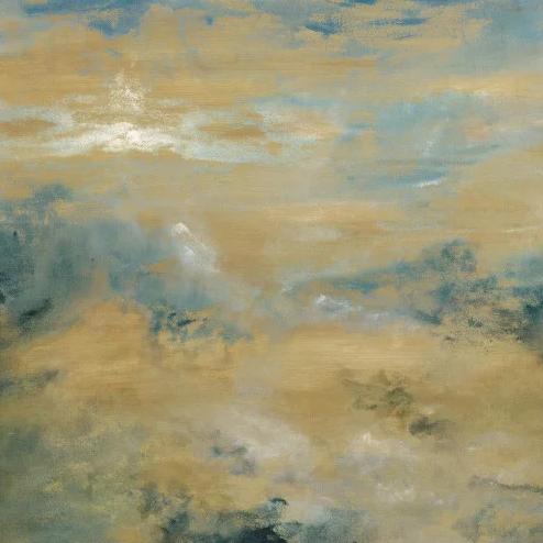 Vue d'ensemble panoramique Heure dorée Casamance, décor lumineux et apaisant, bleu dorée