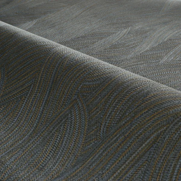 Zoom, papier peint Jassine Casamance, texture ondulante et reflets subtils