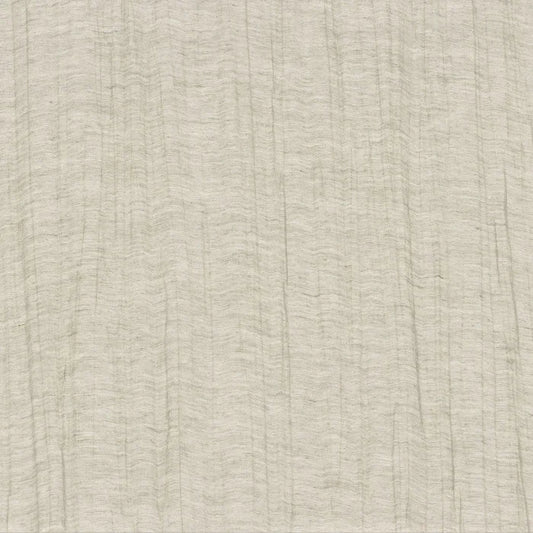 zoom revêtement mural Linon Casamance – Lin froissé et teintes raffinées beige