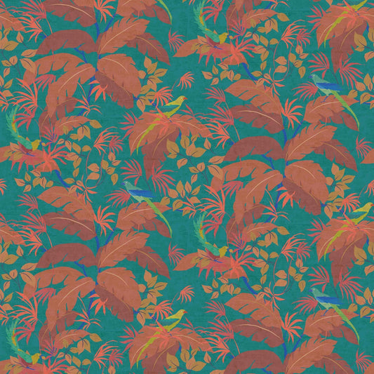 Papier peint Nobilis Sur un arbre perché