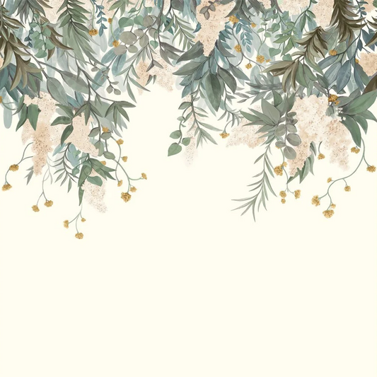 Vue d'ensemble panoramique Wisteria Casamance – Décor floral modulable et créatif