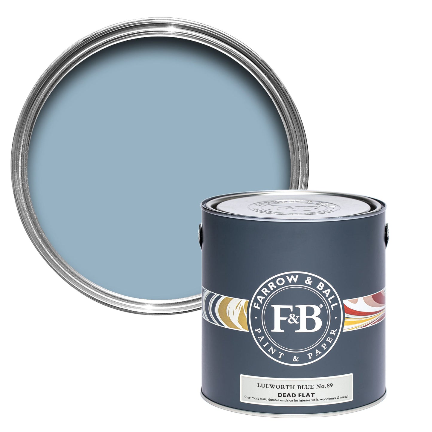 Peinture Farrow&Ball Lulworth Blue No.89