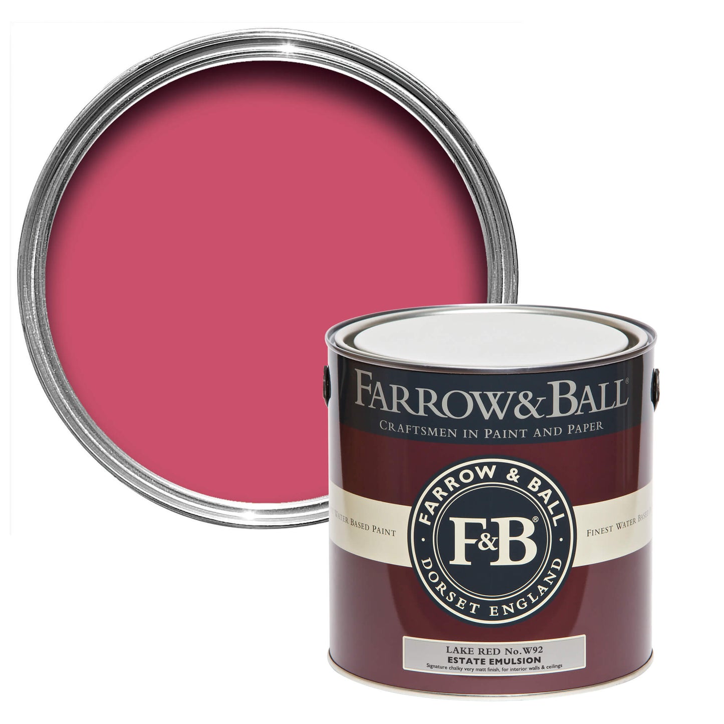 Peinture Farrow&Ball Lake Red No.W92