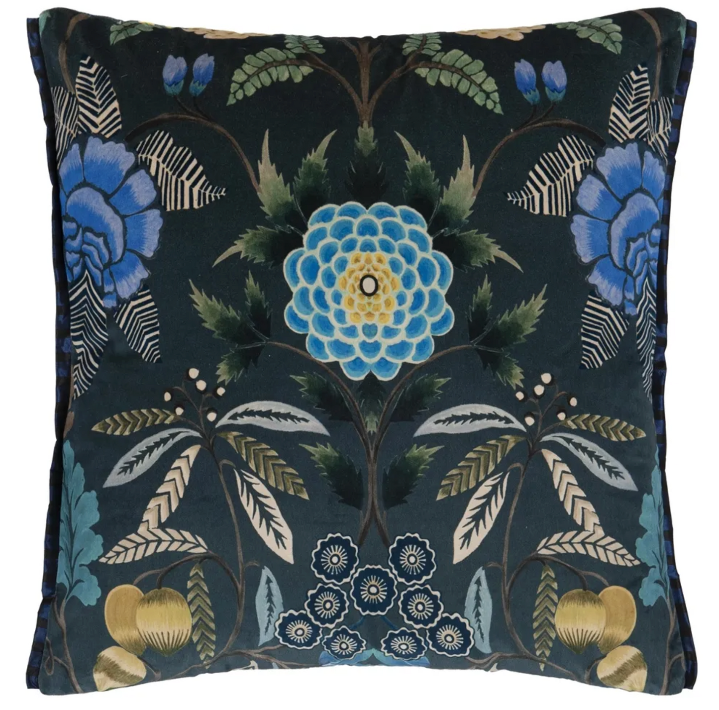 Brocart décoratif CCDG1452 coussin en velours imprimé