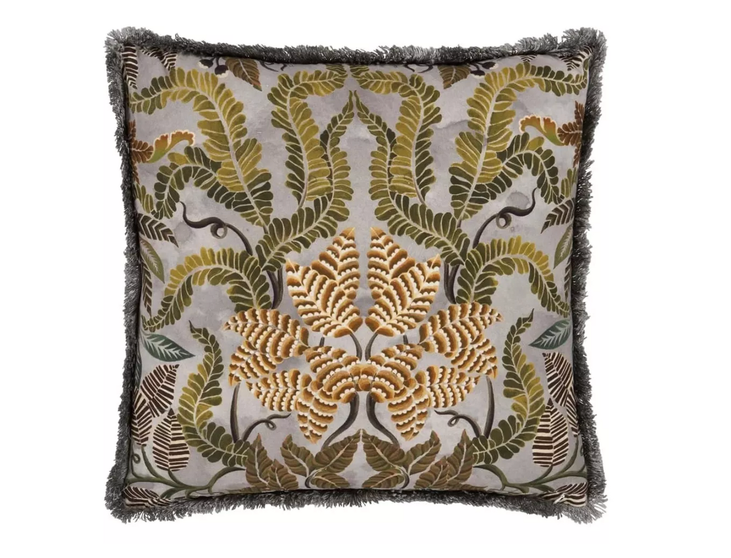 Verso et finition coussin Brocart décoratif Designers Guild CCDG1465

