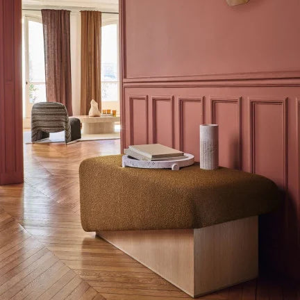 Siège confectionné avec le tissu Abruzzes – souplesse et extensibilité