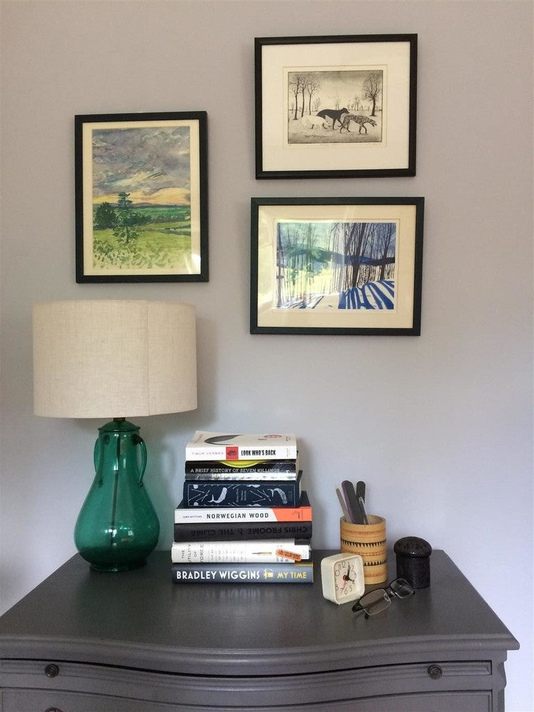 Détail peinture Calluna No.270 Farrow & Ball nuance lilas subtile