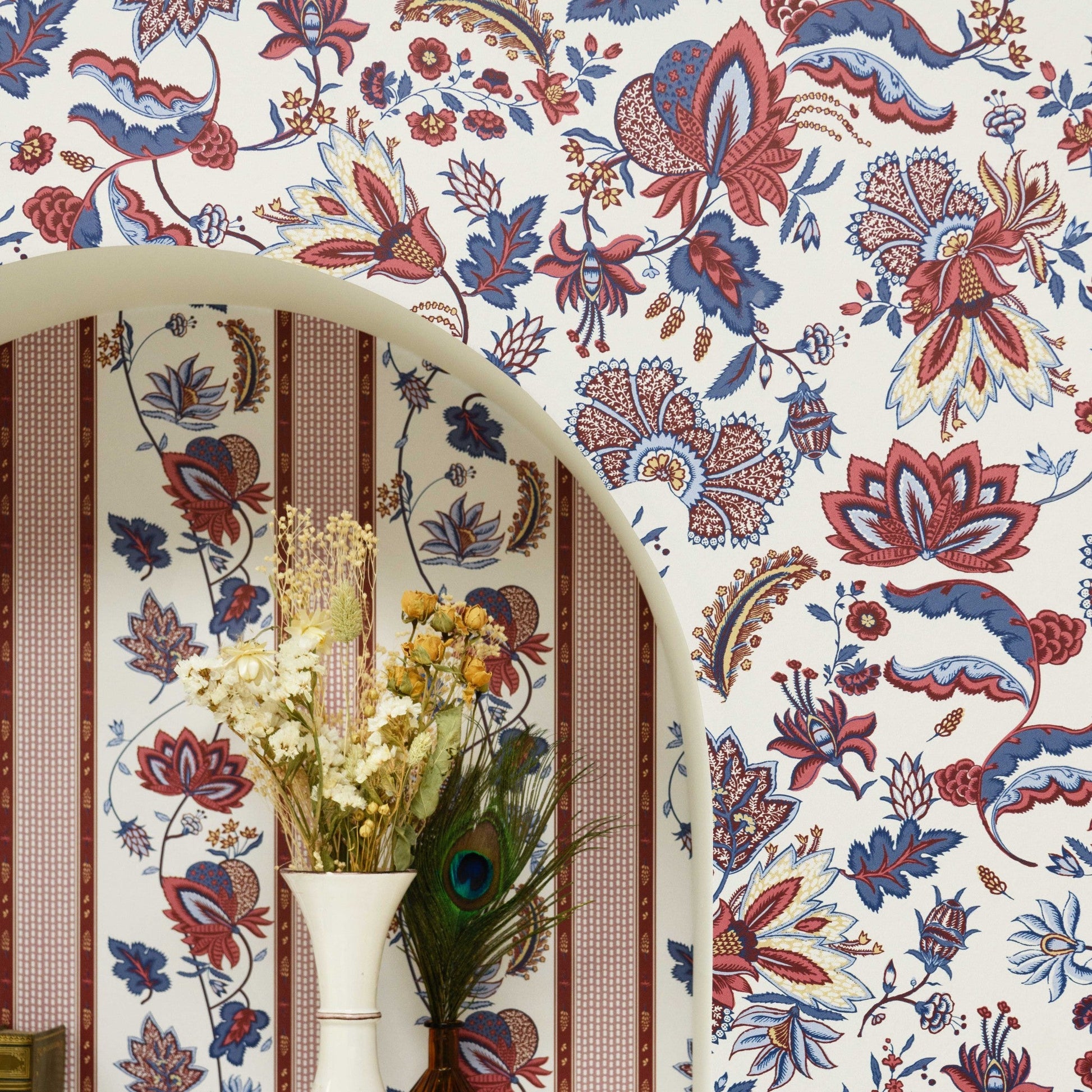 Papier peint CONSTANCE inspiration ÉGLANTINE Quenin