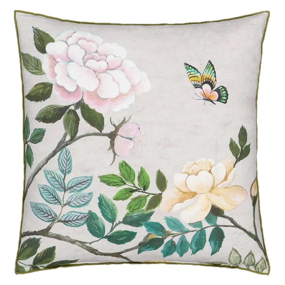 Coussin Porcelaine de Chine Linen