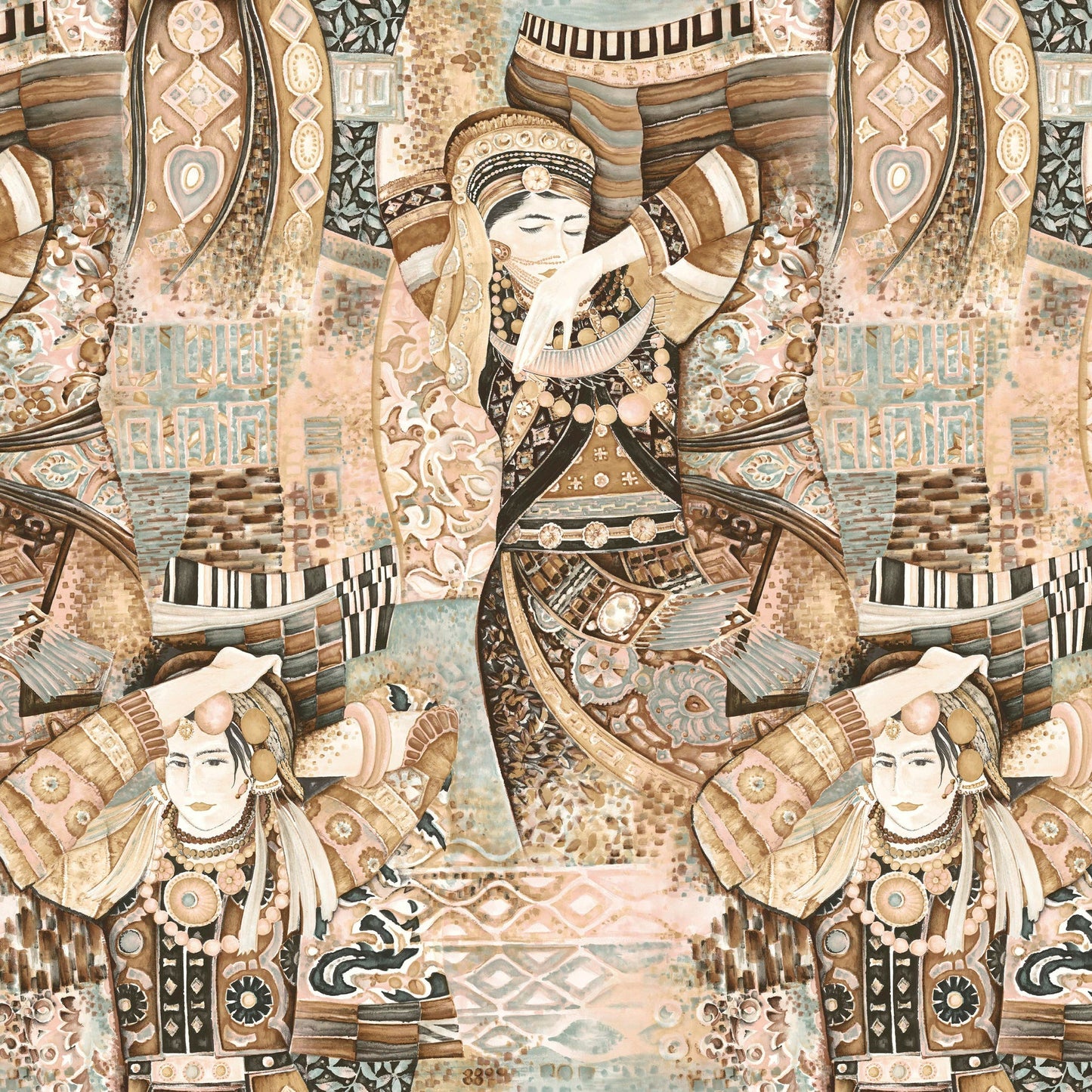 Odisha Dance Arte | Revêtement mural