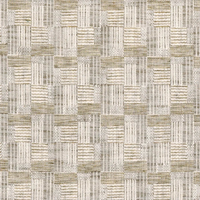 Cinq coloris disponibles pour le tissu Dena – motif damier lin/coton