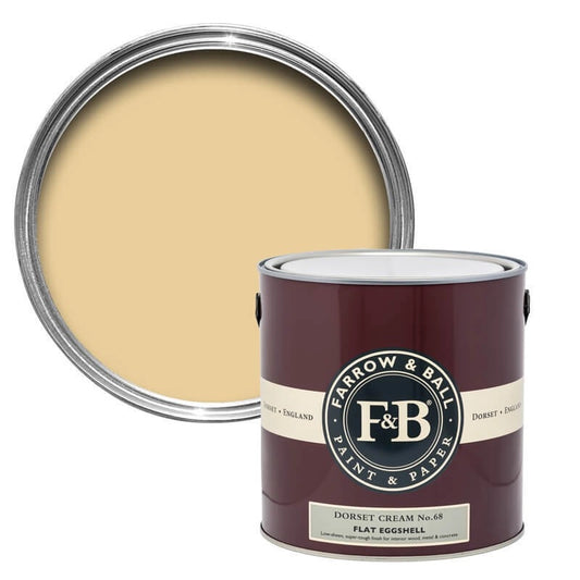 Peinture Farrow & Ball Dorset Cream, jaune traditionnel chaud