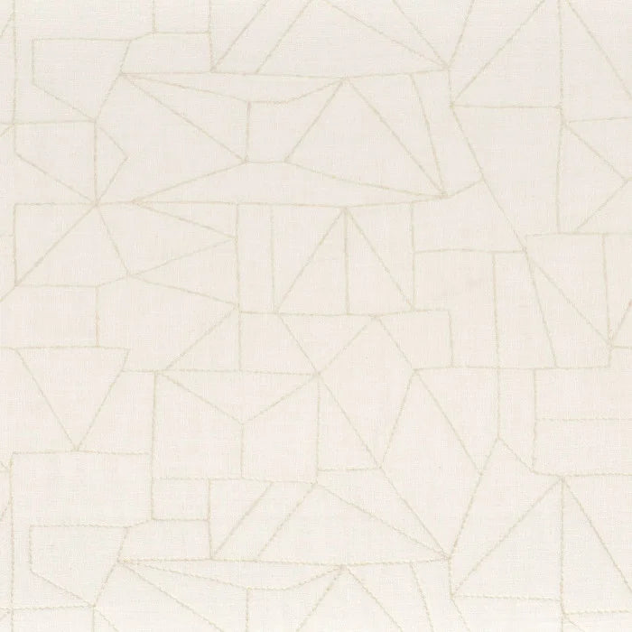 Palette de coloris disponibles pour le tissu Élu – motif géométrique brodé sur base Favori