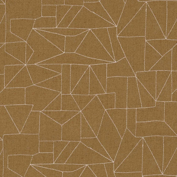 Palette de coloris disponibles pour le voile Élu – fibres recyclées et motif géométrique