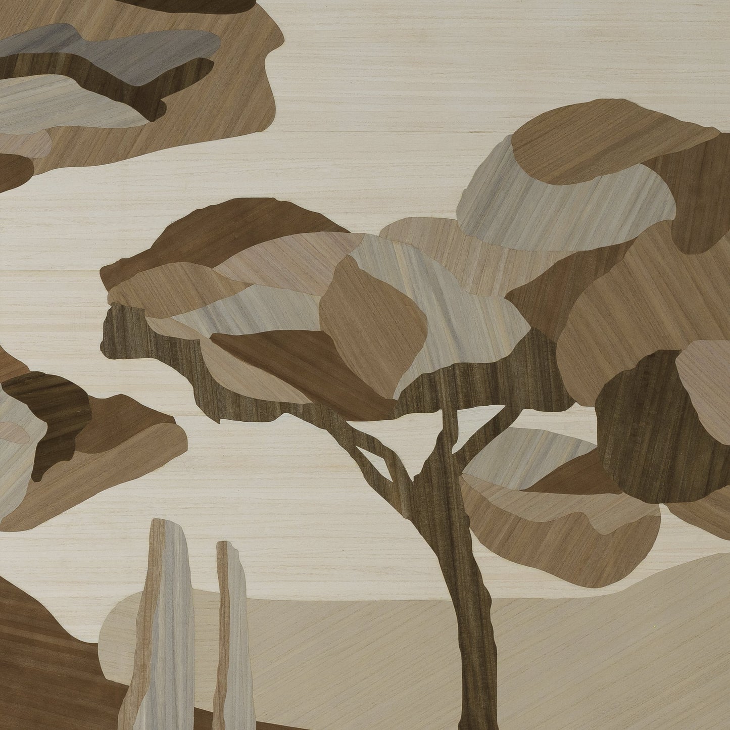 Panoramique Arte Under the sycamore tree
