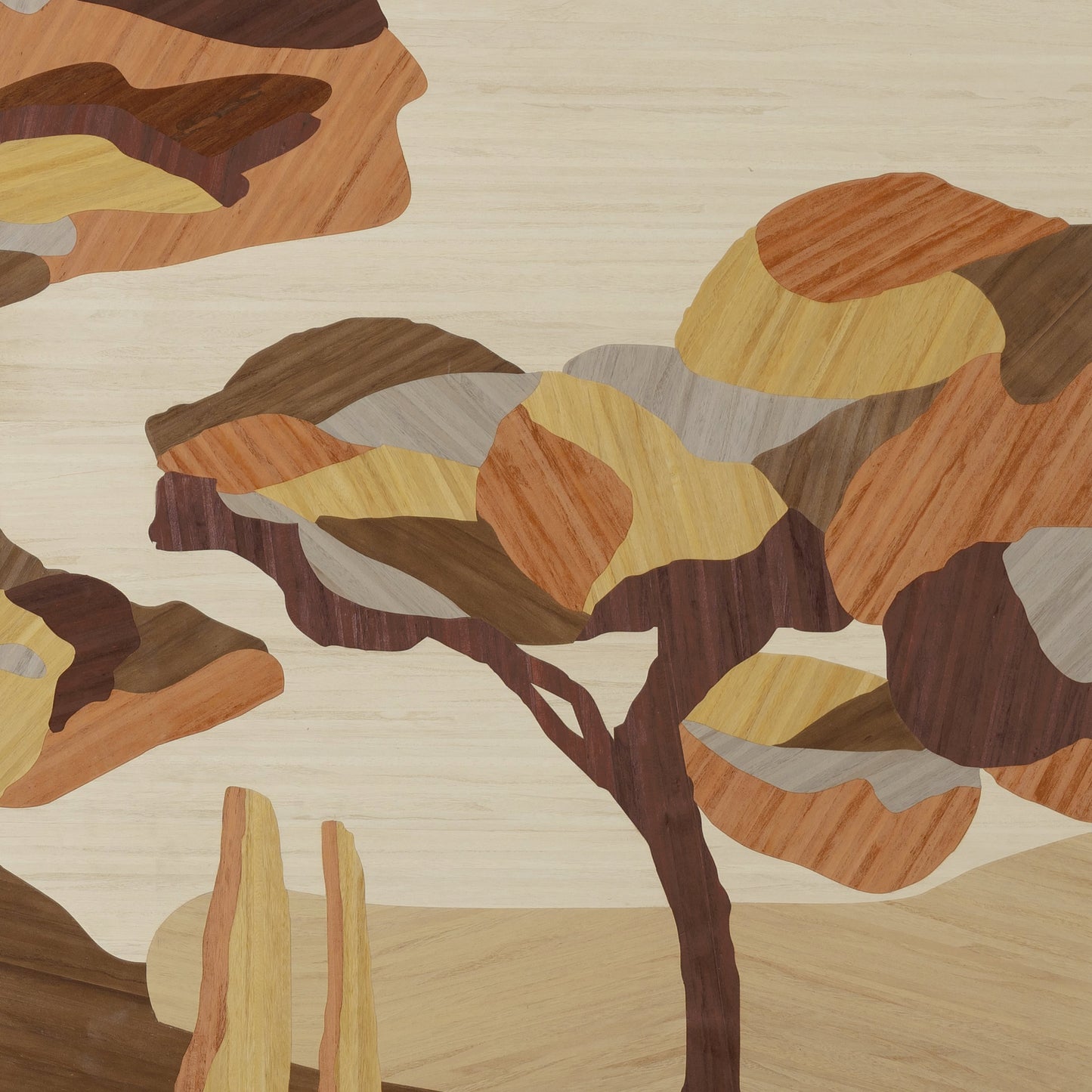 Panoramique Arte Under the sycamore tree