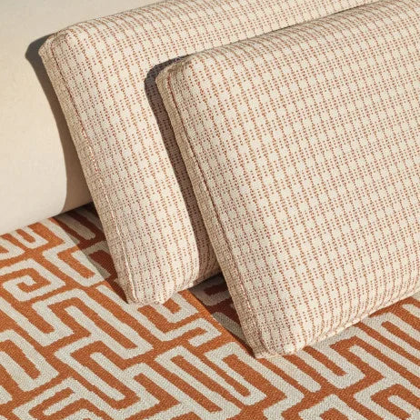 Tissu Jalouses colorées au motif géométrique pour usage outdoor