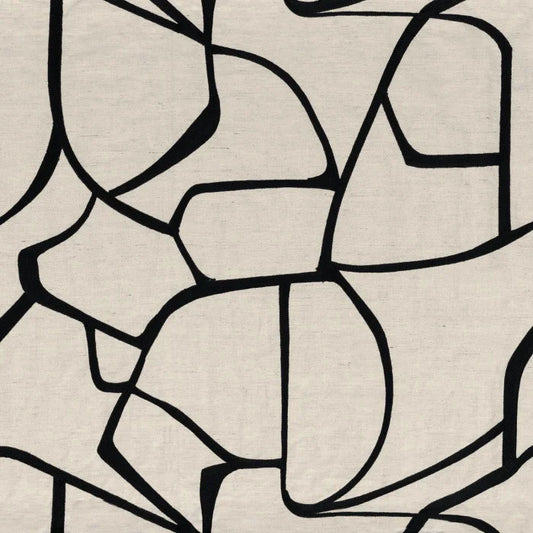 Palette de coloris disponibles pour le tissu Lacis – lin et coton brodé