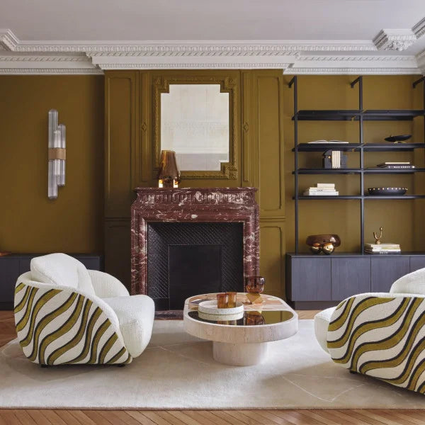 Moretta – velours épinglé ondulé inspiré des flots du Grand Canal de Venise