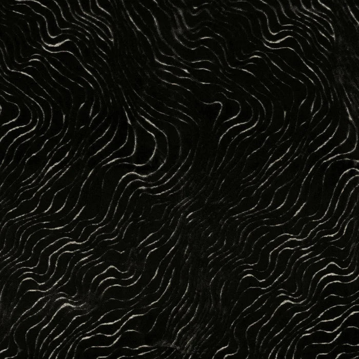 Palette de teintes sourdes disponibles pour Piti – velours de viscose texturé