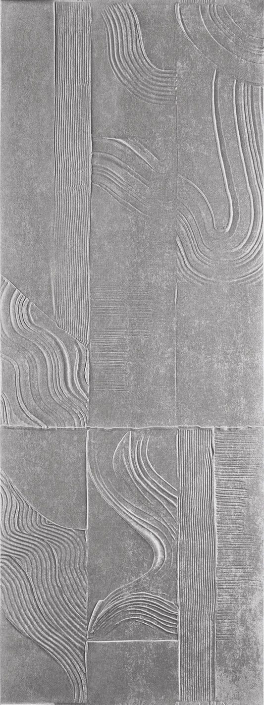 <img src="palimpseste-2.jpg" alt="Papier peint Palimpseste Elitis, détail texture" />