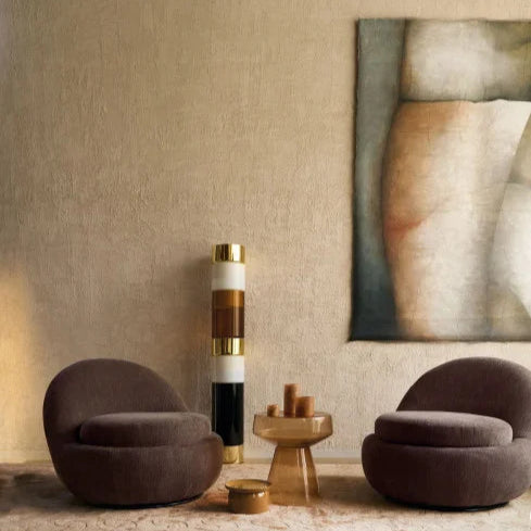 Rodeo – tissu chenille aux teintes naturelles inspirées de l’Ouest américain