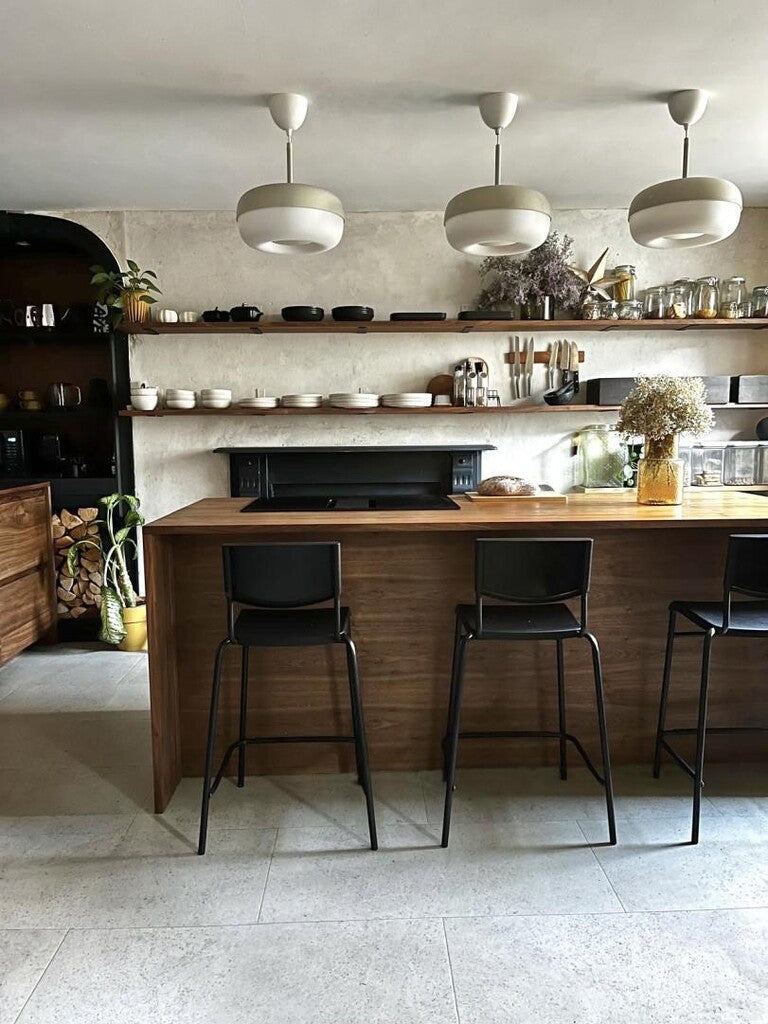 Cuisine peinture Skimming Stone Farrow & Ball ton minéral élégant