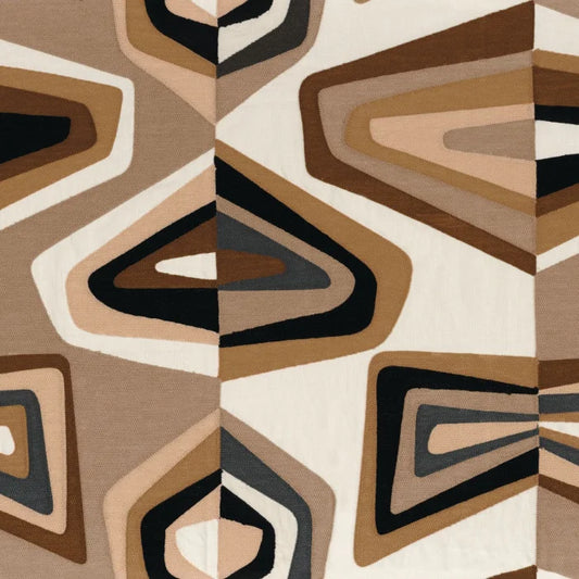 Palette de coloris disponibles pour le tissu West Dream – lin et coton brodé