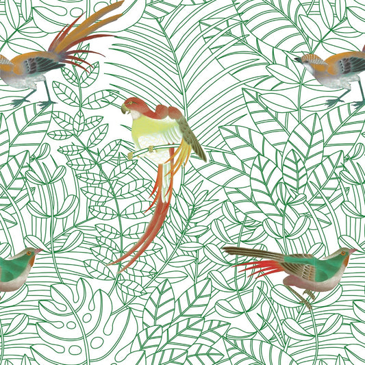 Papier peint Nobilis Amazone (échantillon)