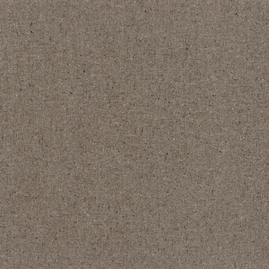 Tissu Bongo Casamance, effet tweed texturé et moucheté, marron