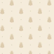 Papier peint Bumble Bee de Farrow & Ball avec motif d'abeilles et pois