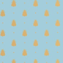 Papier peint Bumble Bee de Farrow & Ball avec motif d'abeilles et pois
