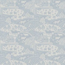 Papier peint Gable de Farrow & Ball avec motif champêtre anglais