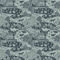 Papier peint Gable de Farrow & Ball avec motif champêtre anglais