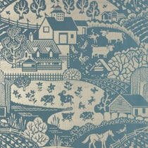 Papier peint Gable de Farrow & Ball avec motif champêtre anglais